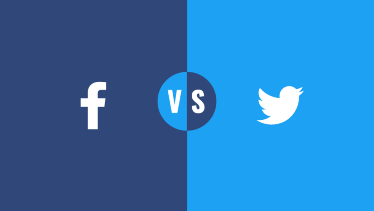 Facebook vs Twitter