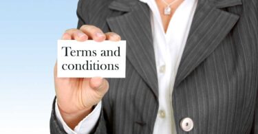 terms and conditions