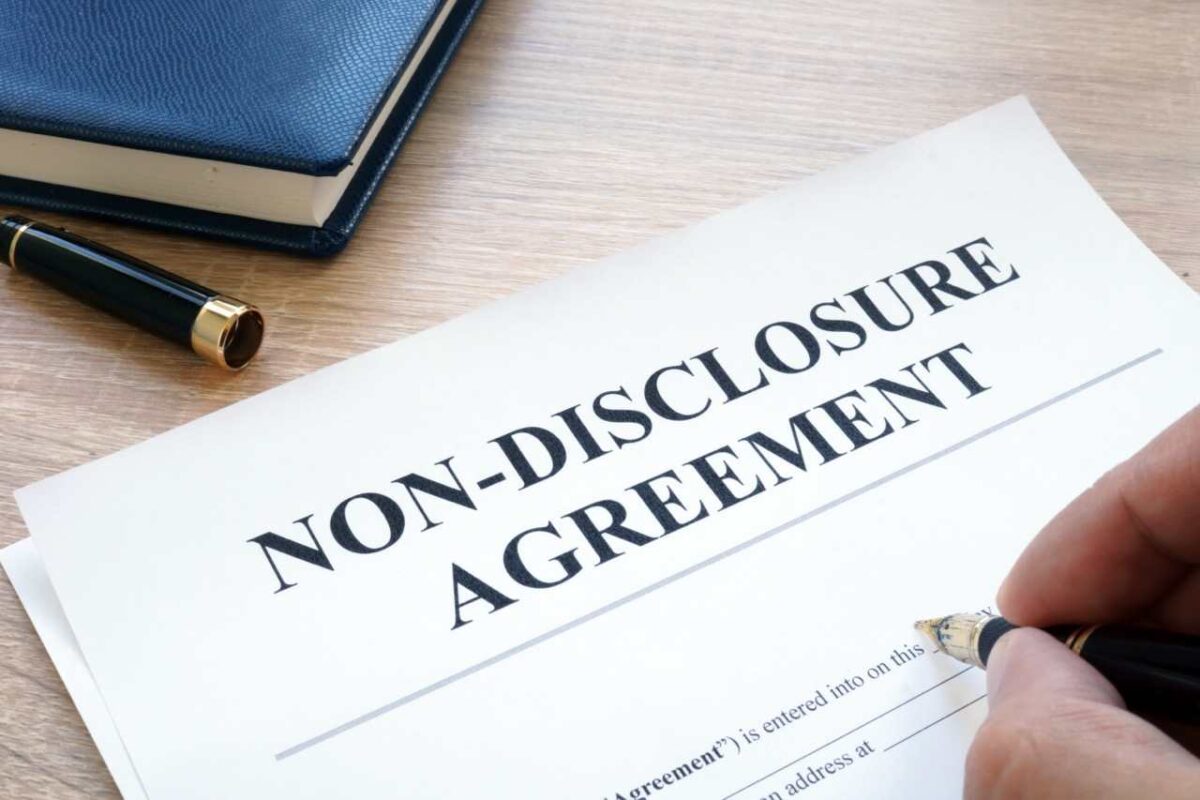 Non-disclosure agreement