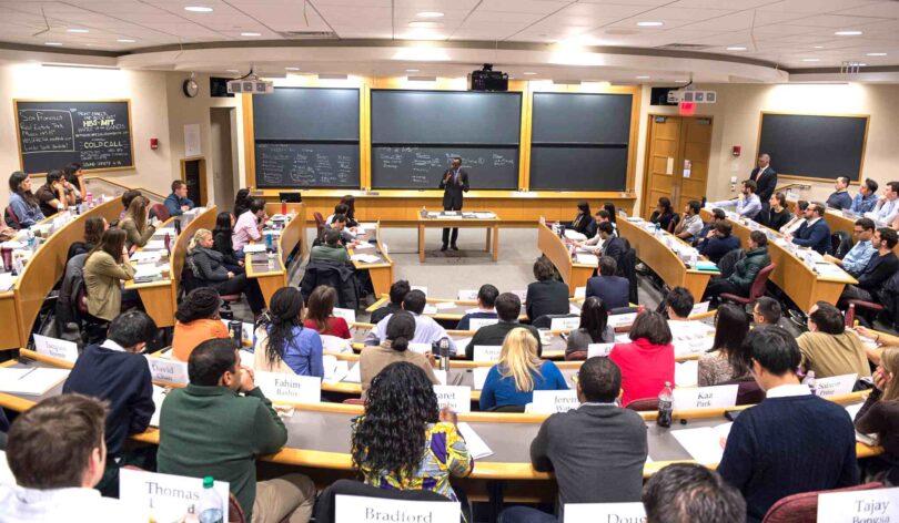 harvard lecture hall