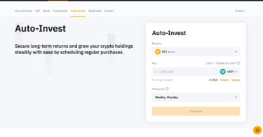 Auto-Invest Bybit